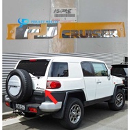 ORIGINAL TOYOTA FJ CRUISER GSJ15 REAR BONNET " FJ CRUISER " EMBLEM LOGO