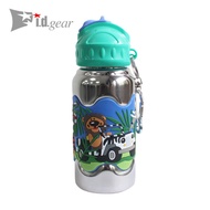 United States [I.d. Gear]] Wide Mouth Stainless Steel Water Bottle Lion Horn 420cc B-2BST150-00-FF