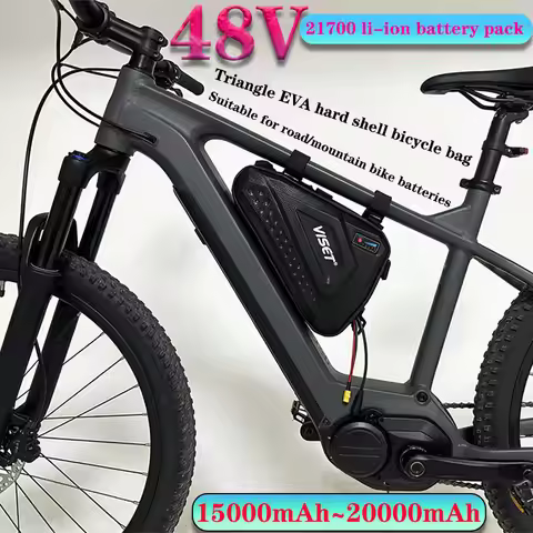 Brand new triangle battery 48V 15AH 20Ah 21700 for 250W-1500W motors, suitable for ATV/Scooter DIY c
