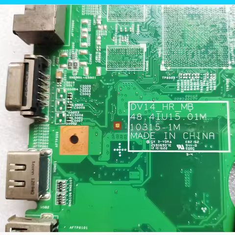 48.4IU15.01M DV14_HR_MB 10315-1M For Dell Inspiron 14R N4050 1450 2420 Motherboard DDR3 CN-0X0DC1