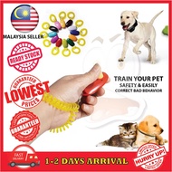[1 pc] Pet Training Clicker Cat Dog Training Clicker & Strap Alat Melatih Pet Kucing Anjing