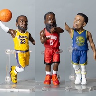 ตุ๊กตาบาสเก็ตบอล NBA Superstar Q Version Player James Harden Curry Action ของเล่นสะสม สําหรับเด็ก