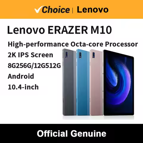 Lenovo ERAZER M10 10.4" Gaming Tablet 2K IPS TUV Low Blue Light Display WIFI Eye Protection for Game