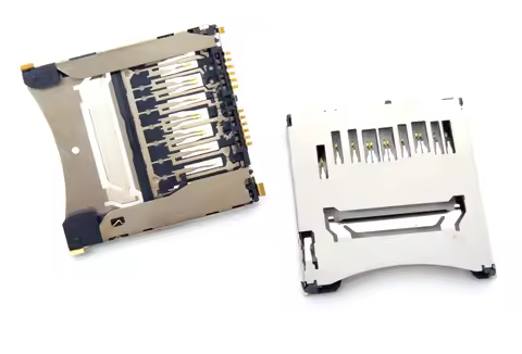 1PCS SD Memory Card Slot Component Reader Holder Assembly for NIKON D3300 D810 D750 card slot