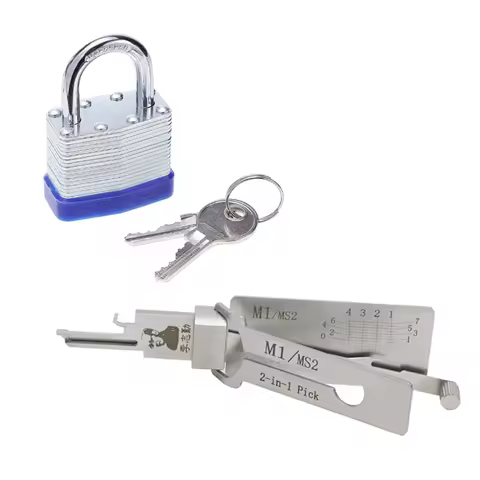 LISHI 2IN1 M1MS2 AM5 FOR MASTER Padlock lishi pick tool