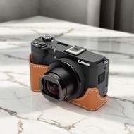 手掌紋皮革相機底座 for CANON PowerShot V1