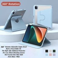 360 Rotation Clear Acrylic Case For Matepad MINI 8.8 Honor Pad X8B GT2 Pro 12.5 With Pen Slot