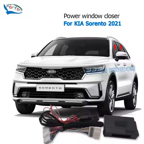 Forten Kingdom Car Auto Remote Power Windows Close Closer Kit Module For KIA Sorento 2021-2024 Left 