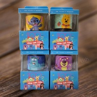 Disney Lilo Stitch Winnie Piglet Lotso Alien Mike Sulley Mini Bluetooth Wireless Speaker with Pouch 