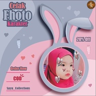 Print Aesthetic Fhoto with Rabbit Characters