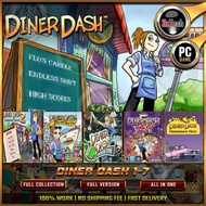 Diner Dash 1-7 [PC GAME]  [ DIGITAL DOWNLOAD] Classic GamesTime ManagementNostalgia Game 0318