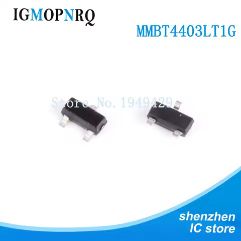 100PCS/Lot MMBT4403 MMBT4403LT1G 2T SOT23 MMBT4403LT1 2N4403 600mA 40V SOT-23 PNP SMD Transistor New