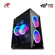 YGT Y-288 Tempered Glass Gaming PC/ Desktop Case  M-ATX / MINI-ITX