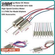 AGLYELGIRL High-Speed Coreless Motor, Multistyles 412 612 614 716 720 8520 1015 1020 DC Motor,  Meta
