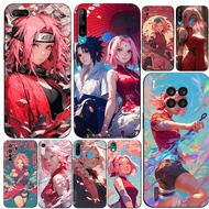 Case For Huawei Y6 Pro 2019 Y6S Y8S Y5 Prime Lite 2018 Phone Cover Sakura Haruno