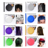 Men's Hair Wax Brown Colored Hair Clay Color With Black Hair Wax Color Hair Wax