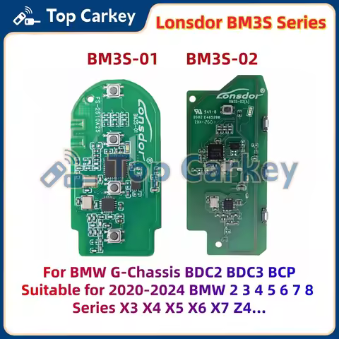Lonsdor BM3S BM3S-01 BM3S-02 Universal Smart PCB Used for BMW G-Chassis BDC2 BDC3 BCP for 2 3 4 5 6 
