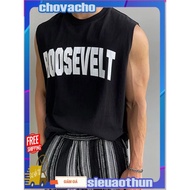 ROO ICVCVNI Unisex Round Neck Tanktop T-shirt