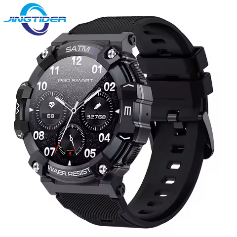 PG666 Outdoor Rugged Smart Watch Men IP68 Waterproof Bluetooth Call Smartwatch Multiple Sports Modes