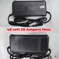 48 volt 12/20 AH CHARGER sepeda listrik/elektrik universal 