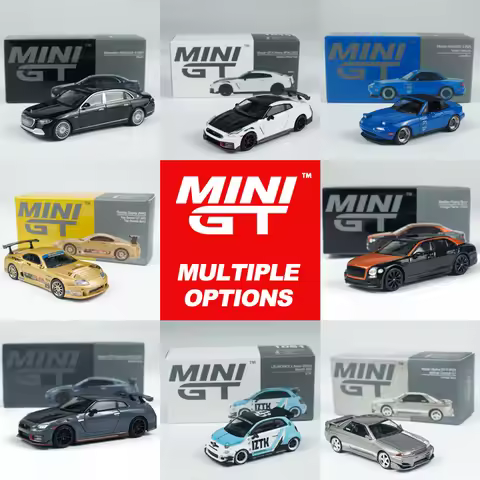 MINIGT 1:64 Supra A80 R35 Top Secret S680 Alloy Car Model 961 977 1045 1069 893 995 971 987 774 1003