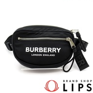 Burberry Logo印花斜背包 8021091 尼龍女士腰包

黑色 [二手]
