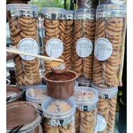 Cookies Celup Coklat / Cookies Leleh / Kukis Celup / Kukis Coklat / Cookies borong