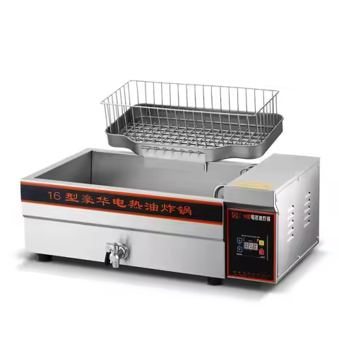 Commercial Electric Fryer Fryer, Thickened Removable Split Fryer, Fritters