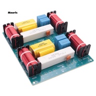 2Pcs 3 Way Audio Frequency Divider Loudspeaker -338 3 Unit Crossover Filters for Speakers Audio Freq