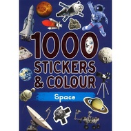 (BX) 1000 STICKERS & COLOUR SPACE