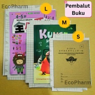 Pembalut Buku Self Adhesive Book Wrapper Book Cover Transparent Waterproof