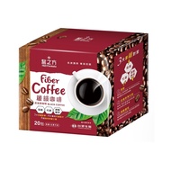 【台塑生醫】纖韻咖啡食品-炭焙黑咖啡(20包入) 1盒/組