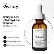 The Ordinary Salicylic Acid 2% Anhydrous Solution 30ml |Anhydrous BHA Exfoliation/Pore Clarification