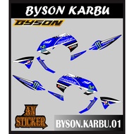 BYSON KARBU Striping Stickers YAMAHA BYSON KARBU Variation Striping List code 01