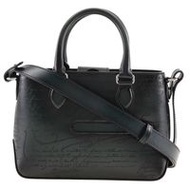 Berluti Toujour Gulliver 書法手提包，兩用單肩包，仙人掌皮革，義大利製造，綠色，斜背、單肩或手提包，兩用，A5 尺寸，磁扣，男士 [二手]