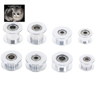 manysincerity GT2 Idler Timing Pulley Bearing 16T 20T 3/5mm Bore F 6mm Belt Reprap 3D Printer
 Nice