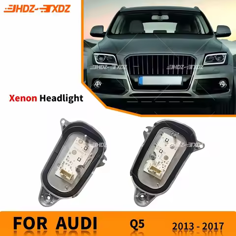 Xenon Headlight Daytime Running Light Module Lightsource White DRL Boards For Audi Q5 2013 2014 2015