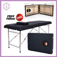 (HQ M'sia) [SERENAS] Katil Bekam / Katil Urut Boleh Lipat / Lightweight Foldable Stainless Steel Massage Spa Facial Bed