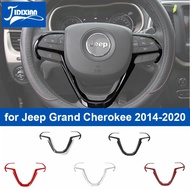【Exclusive Offer】 Jidixian Car Steering Wheel Decoration Cover For Jeep Grand Cherokee 2014 2015 2016 2017 2018 2019 2020 For Jeep Cherokee 2014