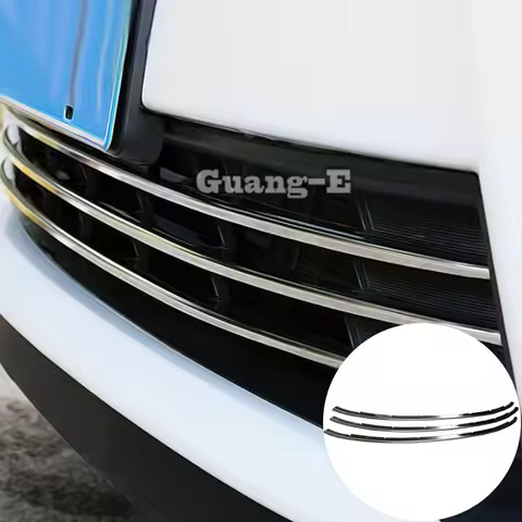 Car Styling Protection Stainless Steel Trim Front Stick Grid Grill Grille Hoods Frame For Toyota Cor
