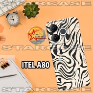 Softcase itel a80 /S26/Abstract Motif/case itel a80 /casing itel a80/silicone