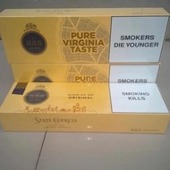 Spesial Rokok Blend 555 Gold Stateexpress Original Import London