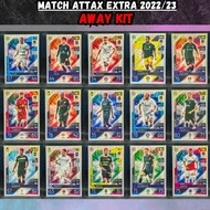 Match Attax Extra 2022/23: Custom Holographic Away Kit Cards