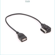 YAAN AUX Media Interface USB Female o Adapter Cable AMI For  For