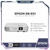 Epson EB-E01 XGA 3300 Lumens 3LCD Projector / Epson EB E01