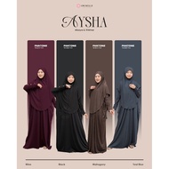 Oribelle Kids - AYSHA Abaya Batwing set Khimar Gamis Couple Mother and Child Latest Spandex Dress