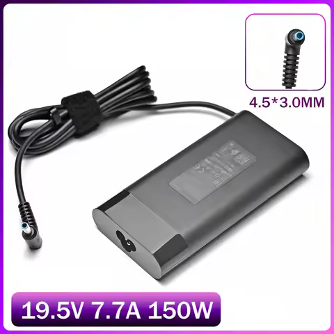 19.5V 7.7A 150W Laptop Charger For HP Pavilion Gaming 15 15-CX0020CA 17 17-AN001CA TPN-CA11 TPN-DA09