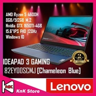 Lenovo IdeaPad Gaming 3 15ARH05 Gaming Laptop - Chameleon Blue | AMD Ryzen 5 4600H  + Nvidia GTX1650Ti  [82EY00SCMJ]