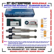 FREE 2 Yamalube OIL + 8 PCS Honda Absorber NUT- AAP 335M Rear INTERNAL GAS ABSORBER MONOSHOCK EX5/DR