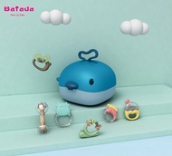2 In 1 Rattle Teether Set Boilable Storage Box 6pcs BabyToddler Toys Rattle Teeth Grinding Education